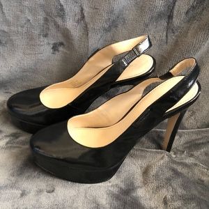 Calvin Klein Gracen lizard pump